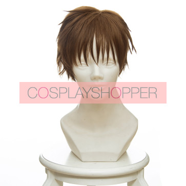 Brown 30cm Cardcaptor Sakura Syaoran Li Cosplay Wig