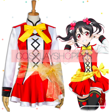 Love Live! The School Idol Movie Sunny Day Song Nico Yazawa Cosplay Costume
