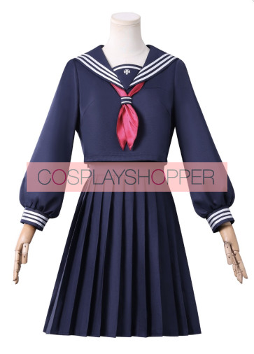 Silent Hill F Hinako Shimizu Blue Uniform Cosplay Costume