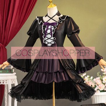 Puella Magi Madoka Magica Don Quijote Homura Akemi Cosplay Costume