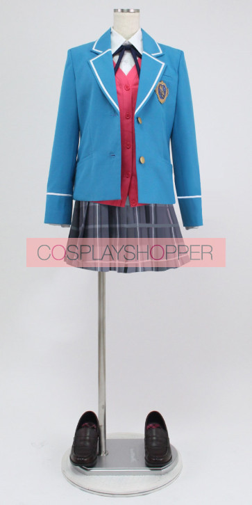 Ensemble Stars 2nd Year Academy Girl's Uniform Cosplay Costume