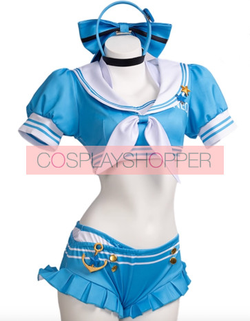 Goddess of Victory: Nikke Neon Swimsuit Cosplay Costume