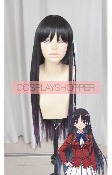 80cm Classroom of the Elite Suzune Horikita Cosplay Wig