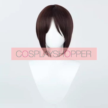 Brown 35cm Attack on Titan: The Final Season Eren Yeager Cosplay Wig