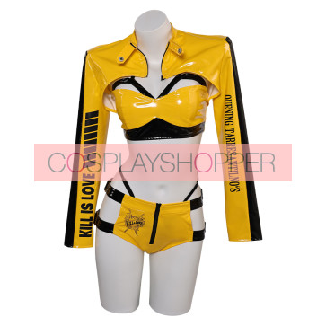 Kill Bill The Bride Sexy Suit Cosplay Costume