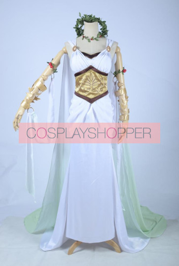 Love Live! Hanayo Koizumi White Dress Cosplay Costume