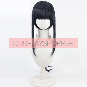 Blue 80cm The Hundred Line: Last Defense Academy Gaku Maruko Cosplay Wig