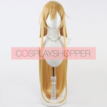 Gold 100cm Azur Lane Bismarck Zwei Cosplay Wig