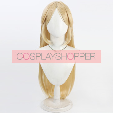 Gold 80cm Wuthering Waves Cartethyia Cosplay Wig
