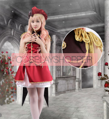 Macross Frontier Sheryl Nome Fancy Cosplay Costume
