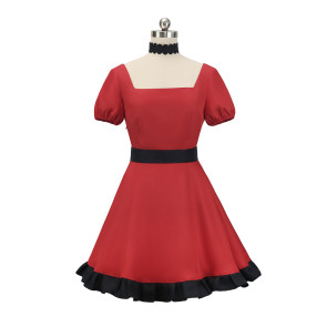 Oshi no Ko Season 3 Ai Hoshino Red Dress Cosplay Costume