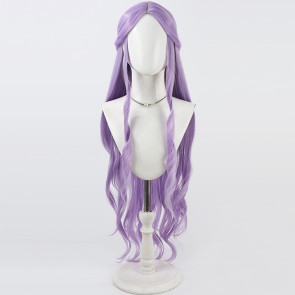 Purple 100cm Pretty Cure Fuurin Asumi Cosplay Wig