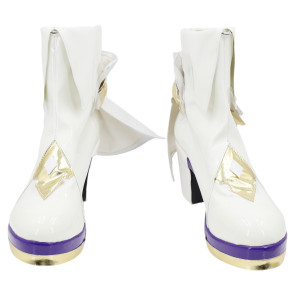 Honkai Impact 3rd Elysia White Cosplay Shoes