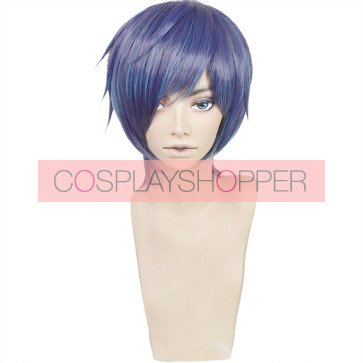 Purple 30cm Sarazanmai Toi Kuji Cosplay Perücke