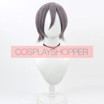 Purple 30cm Mashle: Magic and Muscles Margarette Macaron Cosplay Perücke