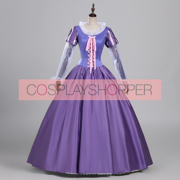 Tangled Rapunzel Princess Dress Cosplay Kostüm - Version 2