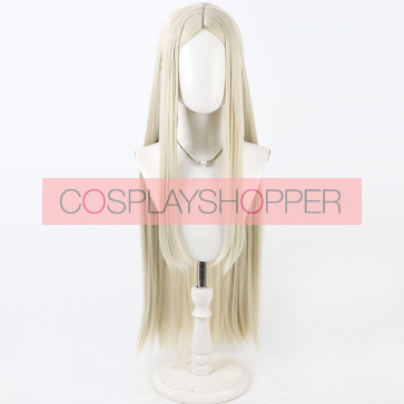 Blond 100cm Gachiakuta August Stilza Cosplay Perücke