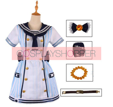 Love Live! Eli Ayase Pirate Ver. Sailor Suit Cosplay Kostüm