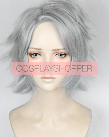 Grey 35cm My Hero Academia Tetsutetsu Tetsutetsu Real Steel Cosplay Perücke