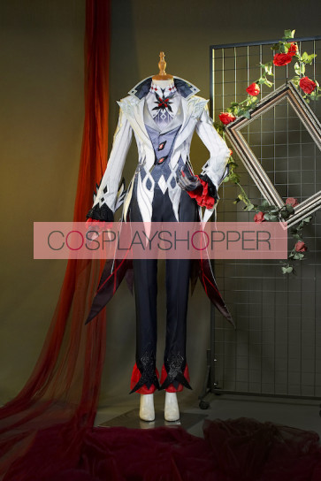 Genshin Impact Arlecchino Cosplay Kostüm Version 2