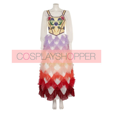 The Hunger Games Lucy Gray Baird Dress Cosplay Kostüm