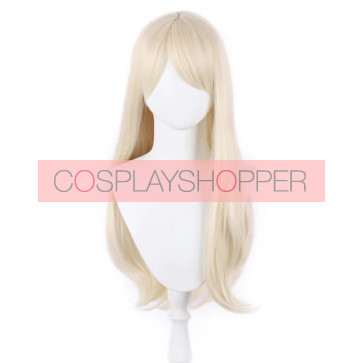 Gold 70cm Movie Barbie Cosplay Perücke