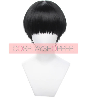 Black 30cm Blue Lock Ikki Niko Cosplay Perücke