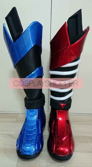 Kamen Rider Build Cosplay Boots