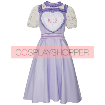 K-12 Cry Purple Dress Baby Cosplay Kostüm