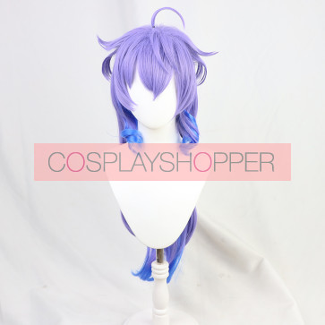 85cm Genshin Impact Ganyu Cosplay Perücke