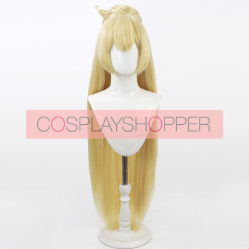 Gold 100cm Aikatsu Stars! Hime Shiratori Cosplay Perücke