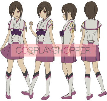 From The New World Saki Watanabe Shool Uniform Cosplay Costume