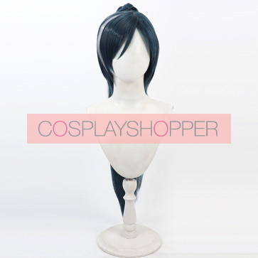90cm Genshin Impact Kaeya Cosplay Perücke