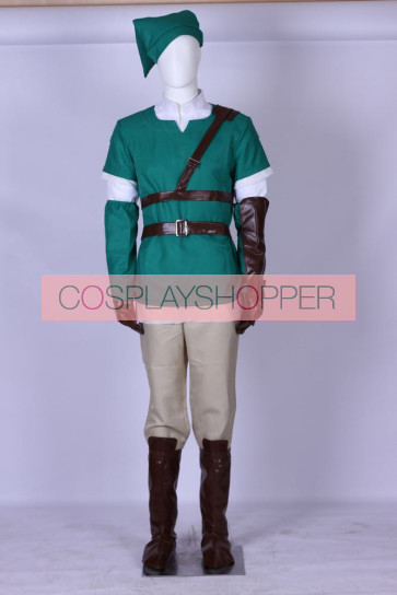 The Legend of Zelda Link Cosplay Kostüm - 4 Edition