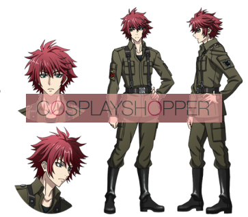 Schwarzesmarken Muv-Luv Theodor Eberbach Cosplay Costume