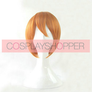 Orange 35cm Love Live! Rin Hoshizora Cosplay Perücke