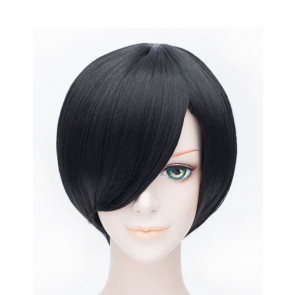 Black 30cm Kimi to Boku Kaname Tsukahara Cosplay Perücke