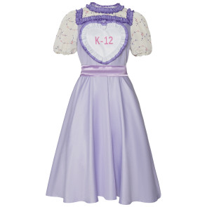 K-12 Cry Purple Dress Baby Cosplay Kostüm