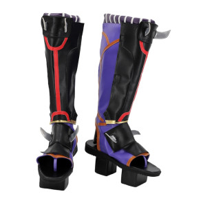 Genshin Impact Arataki Itto Cosplay Stiefel