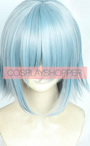 Blue 35cm Final Fantasy XIV Haurchefant Greystone Perruque de cosplay