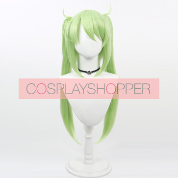 Green 70cm Blue Archive TBlue Archive Tachibana Nozomi Perruque de cosplay