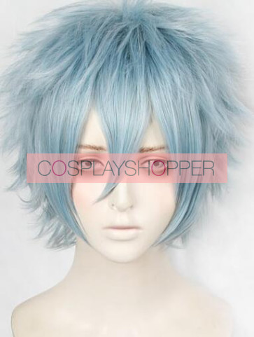 Blue 30cm My Hero Academia Tomura Shigaraki Cosplay Wig