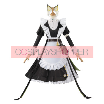 Arknights Kal'tsit Maid Costume de cosplay