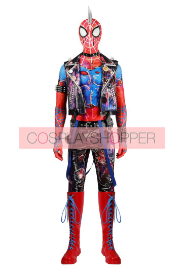 Spider-Man: Across The Spider-Verse Spider-Punk Hobart Brown Costume de cosplay