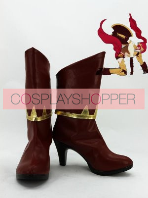 RWBY Pyrrha Nikos Bottes de cosplay