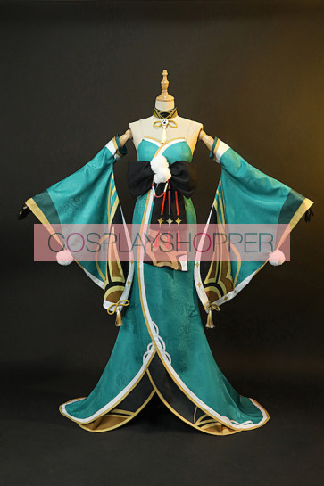 Genshin Impact Ms Hina Gorou Female Version Costume de cosplay