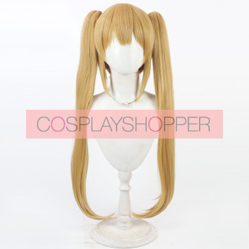 Gold 80cm Summer Pockets Tsumugi Wenders Perruque de cosplay