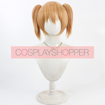 Brown 30cm Idoly Pride Sakura Kawasaki Perruques de cosplay