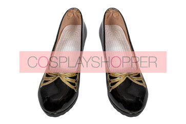 Genshin Impact Lisa Minci Chaussures de cosplay