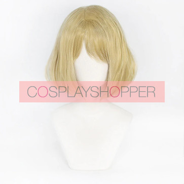 Blonde 35cm Resident Evil 4 Ashley Graham Perruque de cosplay